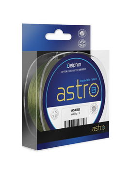 Леска плетеная DELPHIN ASTRO 8 PE Sinking Braided Line, Тест: 13.20 lb, Диаметр лески: 0.10 мм