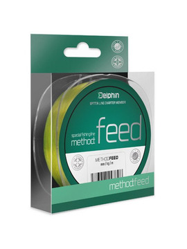 Леска DELPHIN METHOD FEED Line, Тест: 9.20 lb, Диаметр лески: 0.22 мм