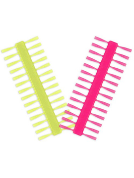 Стопоры для насадок DELPHIN Q-STOP Yellow+Pink