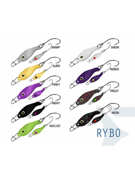 Блесна колеблющаяся DELPHIN RYBO Spoon 0.5g, Цвет: INDIGO