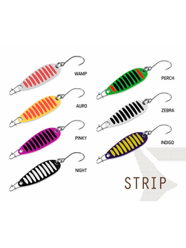 Блесна колеблющаяся DELPHIN STRIP Spoon 2.0g, Цвет: INDIGO