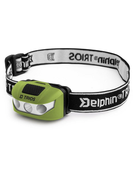Фонарик налобный DELPHIN TRIOS