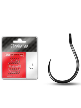 Крючки DELPHIN HOOKAIDO Feeder SMUTER Hooks, Размер крючка: № 12