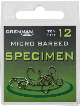 Крючки с ушком DRENNAN Specimen MB, Размер крючка: № 6