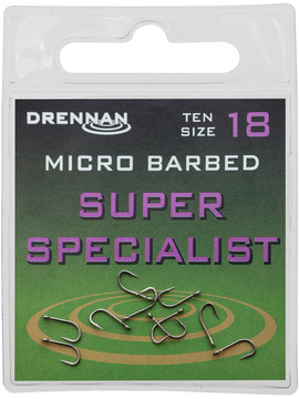 DRENNAN Крючки с ушком Super Specialist MB №16 - 10шт.