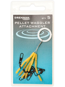 Стопоры c карабином для поплавка DRENNAN Pellet Waggler Attachment