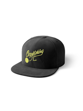 Кепка Carptoday Snapback Cap CARPFISHING Black & Gold Logo