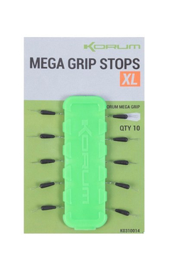 KORUM Стопоры резиновые MEGA GRIP STOPS - XL / 10шт.