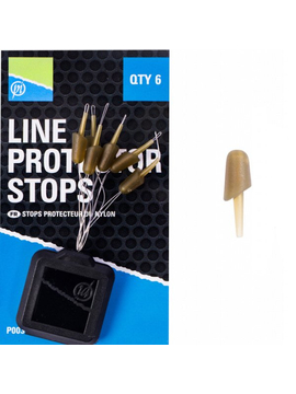 PRESTON Стопоры LINE PROTECTOR STOPS / 6шт.