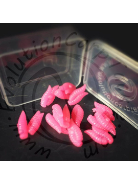 Искусственная плавающая приманка EVOLUTION CARP TACKLE Maggot Ball Doubles PINK