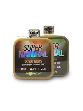 Поводковый материал Korda Super Natural, Цвет: Gravel Brown, Тест: 18.00 lb
