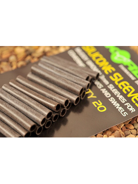 Трубка силиконовая Korda Silicone Sleeves, Цвет: Зелёный