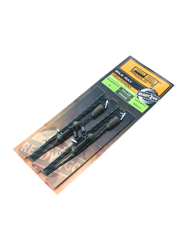 Готовая оснастка PB Products R2G SR Extra Safe Heli-Chod Leader, Цвет: Weed (Водоросли)