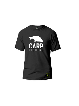 Футболка Carptoday CARP черная, Размер: XL