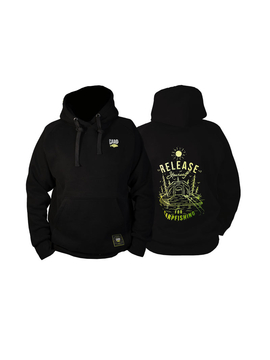 Толстовка с капюшоном Carptoday Release черная, Размер: XL