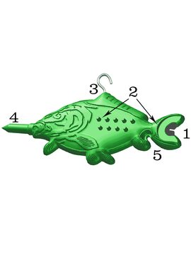 Мультитул Katran Multi Tool 5 в 1 для карпфишинга купить в CARPshop