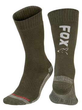 Термоноски FOX Green/Silver Thermolite Long Socks, Размер: 44 – 47 (10 – 13)