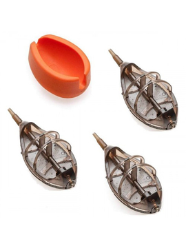 Набор кормушек с пресс-формой MIVARDI PREMIUM Method Feeder Set, Размер: L, Вес кормушки: 30 г + 40 г + 50 г