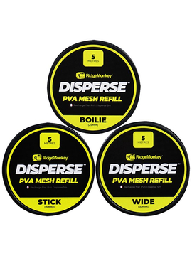 Сетка ПВА растворимая Ridge Monkey Disperse PVA Mesh Refill 5м, Диаметр: 20 мм (Stick)