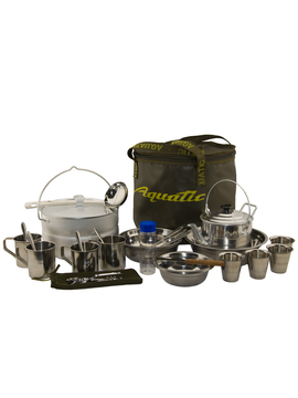 Пикниковый набор Aquatic ПН-01-4Х на 4 персоны, Цвет: Хаки