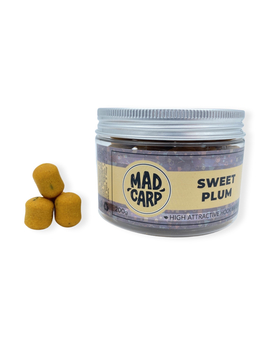 Бойлы (дамблсы) тонущие Mad Carp Baits SWEET PLUM (Слива) Dumbells, Диаметр: 15 х 18 мм