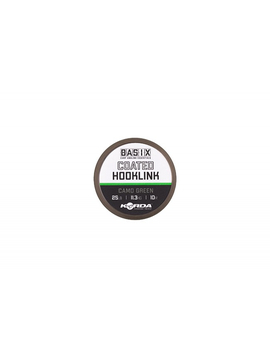 Поводковый материал в оболочке KORDA BASIX Coated Hooklink, Цвет: Camo Green, Тест: 18.00 lb