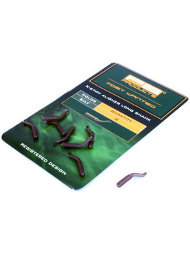 Трубка для крючка PB Products X-Stiff Aligner Long Shank №1-4, Цвет: Weed (Водоросли)