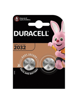 Батарейка Duracell CR2032 Lithium 3V 2 шт.