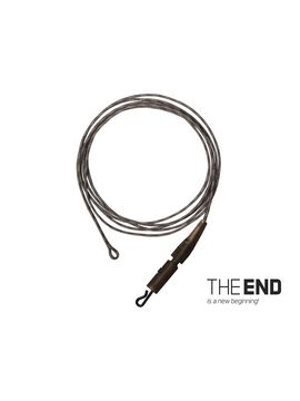 Противозакручиватель с клипсой DELPHIN THE END Leadcore + PIN clip 100cm 45lb