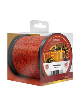 Леска карповая DELPHIN MAMBA Carp Line 1200m, Диаметр лески: 0.26 мм