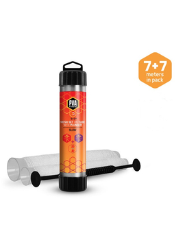 Сетка растворимая в тубусе с поршнем 2в1 DELPHIN PVA N’Tastic Mesh