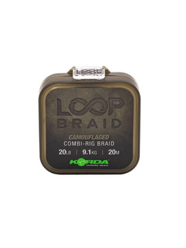 Поводковый материал KORDA Loop Braid 20lb
