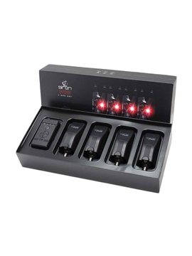 Набор электронных сигнализаторов поклевки NASH Siren R2 Presentation Set, Набор : 4+1