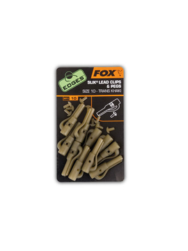 Безопасная клипса FOX SLIK Lead Clip + Pegs EDGES