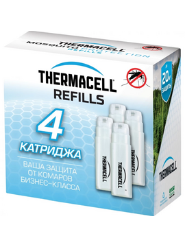 Набор запасной THERMACELL 4 газовых картриджа