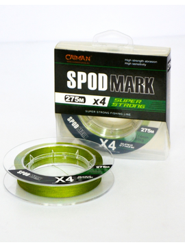 Шнур плетеный CAIMAN Spod & Mark, Диаметр лески: 0.16 мм