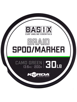 Шнур для маркера и спода KORDA Spod/Marker BASIX Braid 200м