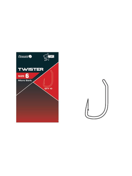 Крючки NASH Twister, Размер крючка: № 8