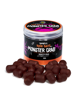 Дамбелсы насадочные Carptoday Baits Monster Crab (Монстр Краб), Диаметр: 14 х 20 мм, Вкус: Монстр Краб