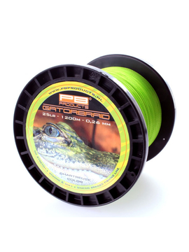 Леска плетеная PB Products GATOR BRAID Chartreuse, Диаметр лески: 0.26 мм