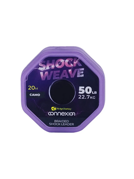 Шок-лидер плетеный Ridge Monkey Connexion Shock Weave Braided Shock Leader