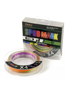 Шнур CAIMAN Spod & Mark Multicolor 275м, Диаметр: 0.16 мм