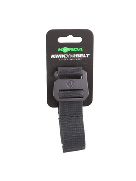 Ремень поясной KORDA LE Kwik Draw Belt Charcoal, Размер: S-M-L