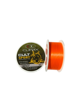 Леска Climax Cult Sport Orange (оранжевая) 1000m, Диаметр лески: 0.22 мм