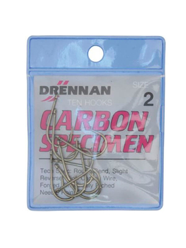 Carbon Specimen крючки карповые, Размер крючка: №4