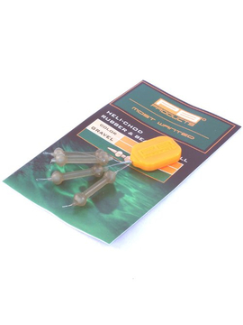 Набор для оснастки PB ProductsHeli-Chod X-small Rubber & Beads - Cravel / 4шт.