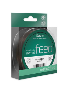 Леска моно Delphin METHOD FEED Line Dark Brown 0,20mm / 8,1lb / 300m