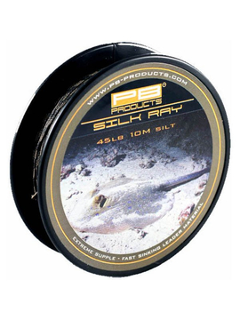 Лидкор без сердечника PB Products SILK RAY / 65lb / 10m - Silt
