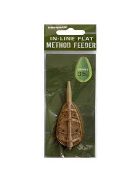 Кормушка фидерная DRENNAN IN-LINE FLAT METHOD FEEDERS Small - 35g