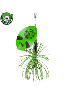 Блесна вращающаяся MADCAT® BIG BLADE SPINNER - 55g - GREEN